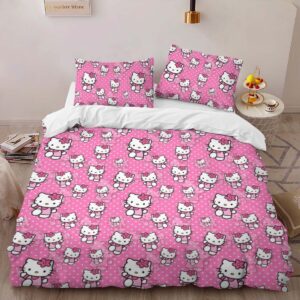 Alternative view of Hello Kitty 07 Duvet Cover
