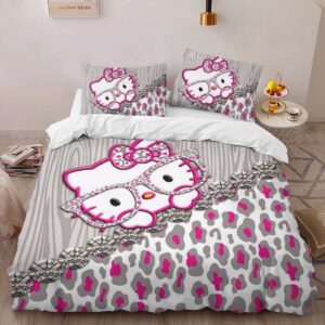 Alternative view of Hello Kitty 13 Duvet Cover