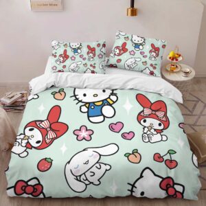 Alternative view of Hello Kitty And Friends Duvet Cover