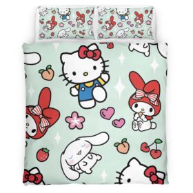 Hello Kitty And Friends Duvet Cover