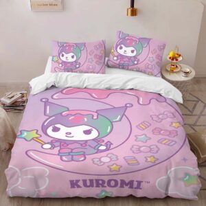 Alternative view of Hello Kitty Kuromi 01 Duvet Cover