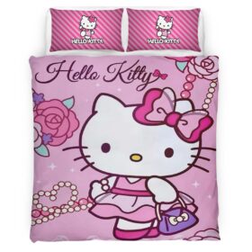 Hello Kitty Pink 02 Duvet Cover