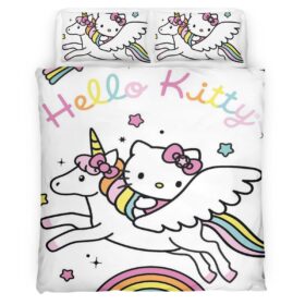 Hello Kitty Unicorn 01 Duvet Cover