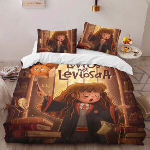 Alternative view of Hermione Granger Harry Potter Duvet Cover