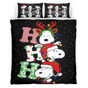 Ho Ho Ho Snoopy Duvet Cover