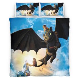 How To Train Your Dragon Characters 02 Duvet Cover