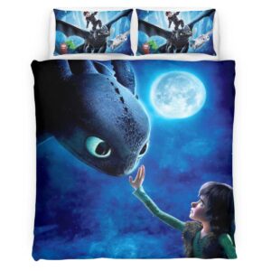 How to train your dragon Toothless and Hiccup 2 Duvet Cover