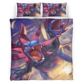 Hydreigon Pokemon 4 Duvet Cover