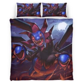 Hydreigon Pokemon 5 Duvet Cover