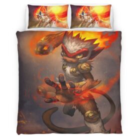 Infernape Pokemon 3 Duvet Cover