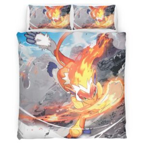Infernape Pokemon Duvet Cover