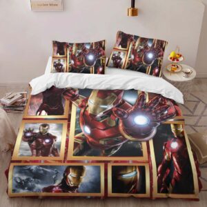 Alternative view of Ironman Avenger Marvel 1002 Duvet Cover