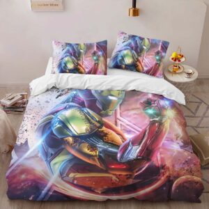 Alternative view of Ironman Avenger Marvel 1006 Duvet Cover