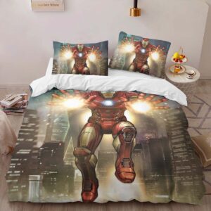 Alternative view of Ironman Avenger Marvel 1008 Duvet Cover