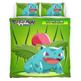 Ivysaur Bulbasaur Pokemon 5 Duvet Cover