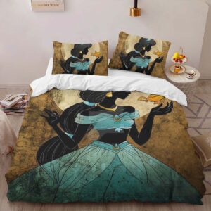 Alternative view of Jasmine Princess Aladdin 02 Duvet Cover