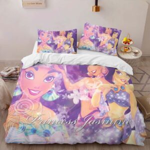 Alternative view of Jasmine Princess Aladdin 07 Duvet Cover
