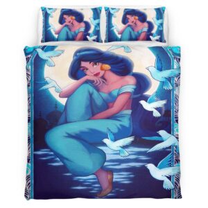 Jasmine Princess Aladdin Fairy Tale Duvet Cover