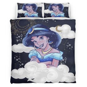 Jasmine Princess Moon Sky Duvet Cover