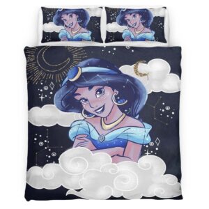 Jasmine Princess Moon Sky Duvet Cover