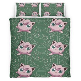Jigglypuff Pokemon 3 Duvet Cover