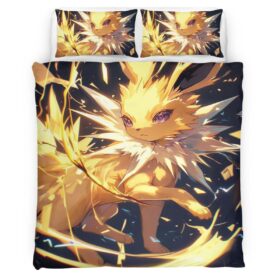 Jolteon Pokemon 4 Duvet Cover