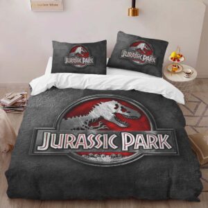Alternative view of Jurassic World 10 Duvet Cover