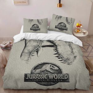 Alternative view of Jurassic World 4 Duvet Cover