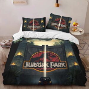 Alternative view of Jurassic World 6 Duvet Cover