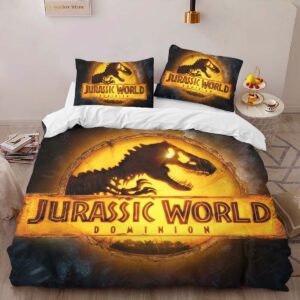 Alternative view of Jurassic World Dominion Duvet Cover