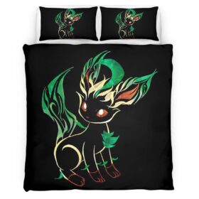 Leafeon Pokemon 10 Duvet Cover