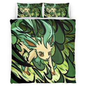 Leafeon Pokemon 11 Duvet Cover