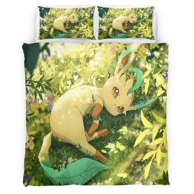 Leafeon Pokemon Duvet Cover