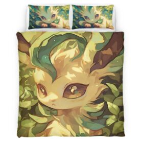 Leafeon Pokemon 5 Duvet Cover