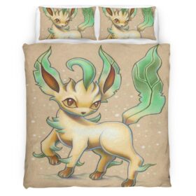 Leafeon Pokemon 6 Duvet Cover