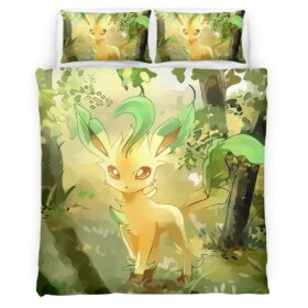 Leafeon Pokemon 8 Duvet Cover