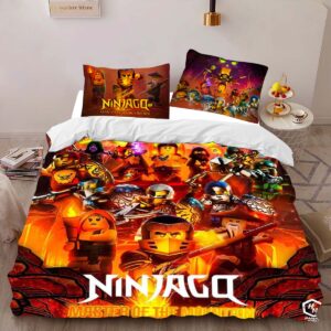 Alternative view of Lego Ninjago Master of the mountain 2 Duvet Cover