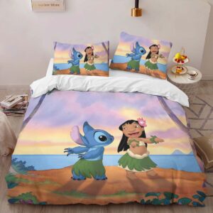 Alternative view of Lilo And Stitch 01 Duvet Cover