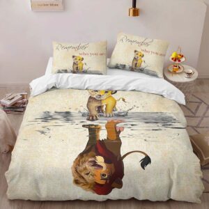 Alternative view of Lion King Remember Who You Are Duvet Cover