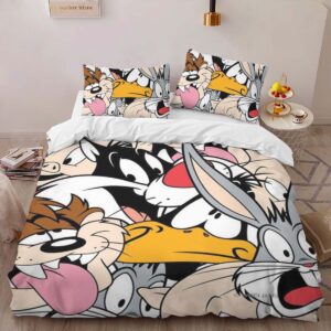 Alternative view of Looney Tunes All Characters 01 Duvet Cover