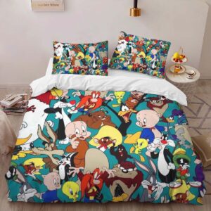 Alternative view of Looney Tunes All Characters 14 Duvet Cover