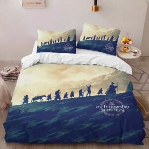 Alternative view of Lord Of The Rings Journey The Fellowship Of The Ring 2 Duvet Cover