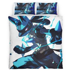 Lucario Pokemon 11 Duvet Cover