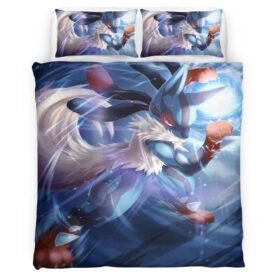 Lucario Pokemon 7 Duvet Cover
