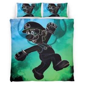 Luigi Super Mario 2 Duvet Cover