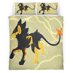 Luxray Pokemon 9 Duvet Cover