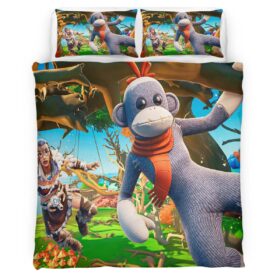 MYSTICAL FOREST DEATHRUN Monk Fortnite Duvet Cover