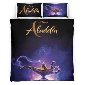 Magic Lamp in Aladdin Duvet Cover