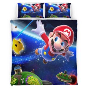 Mario Fly Duvet Cover