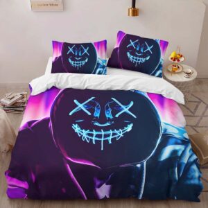 Alternative view of Marshmello Icon Series Fortnite 2 Duvet Cover